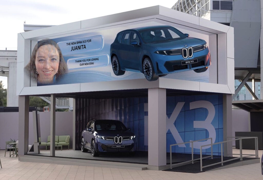 BMW Activation Booth CES 2026 Event Marketer