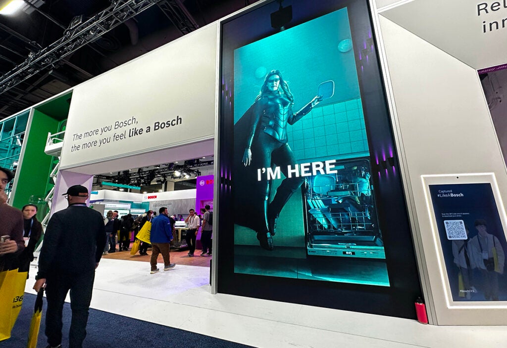 Bosch CES 2026 Photo Activation Event Marketer