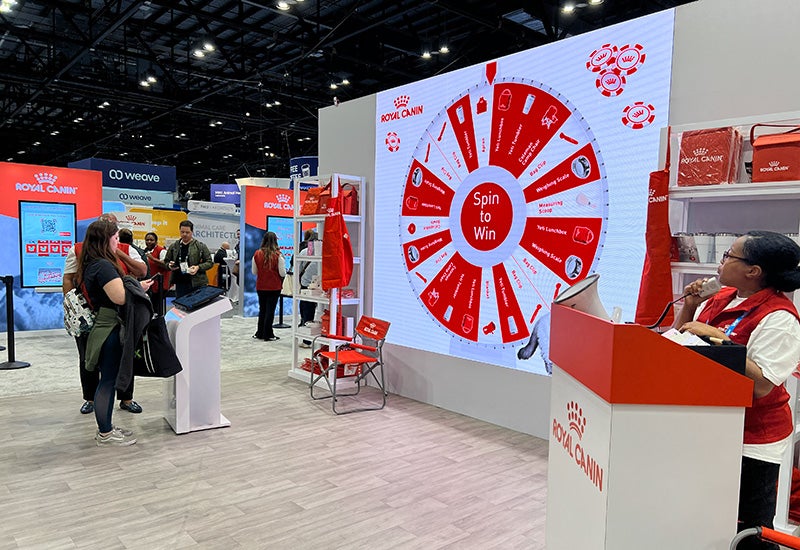 Royal Canin Booth at VMX