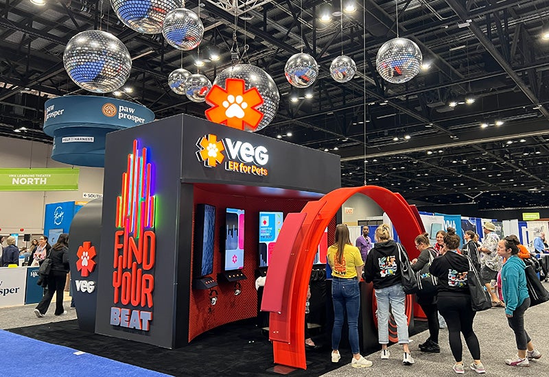 VEG ER for Pets Booth at VMX