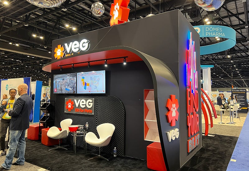 VEG ER for Pets Booth at VMX
