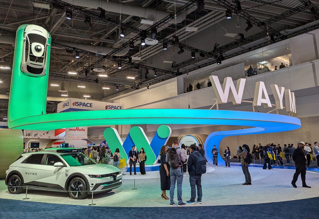 Waymo CES 2026 Bold Booth Event Marketer