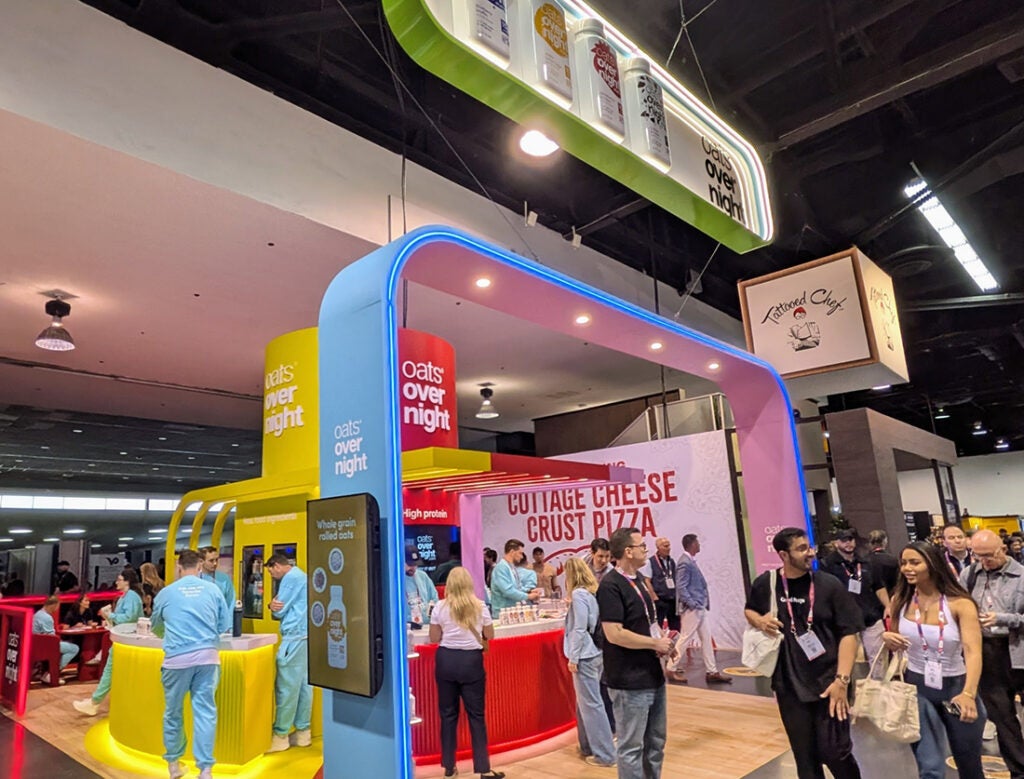 Expo West Event Marketer Exhibit Oats Over Night