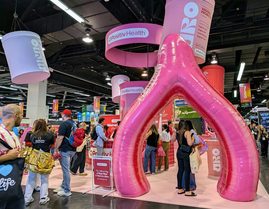 Expo West Event Marketer Positiv Exhibit Design