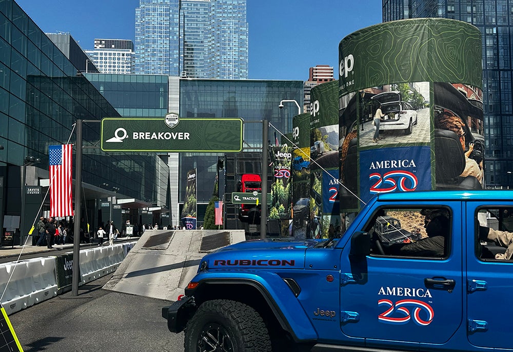 Field Report: Five Steal-worthy Exhibit Ideas from NYIAS 2026 camp jeep