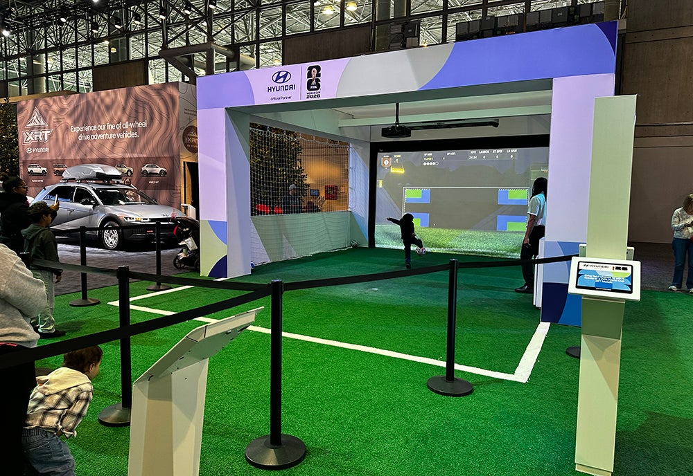 NYIAS 2026 hyundai soccer game