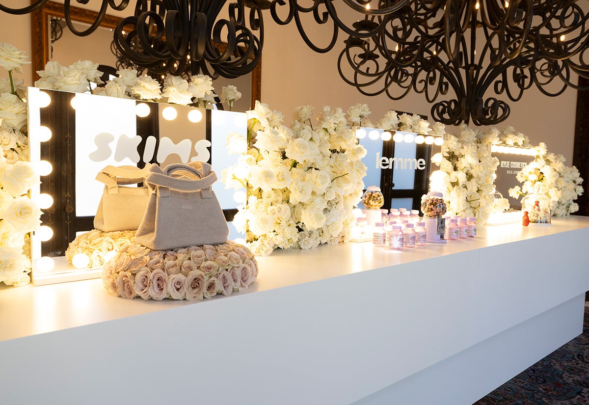 “The Kardashians” Korner gifting lounge