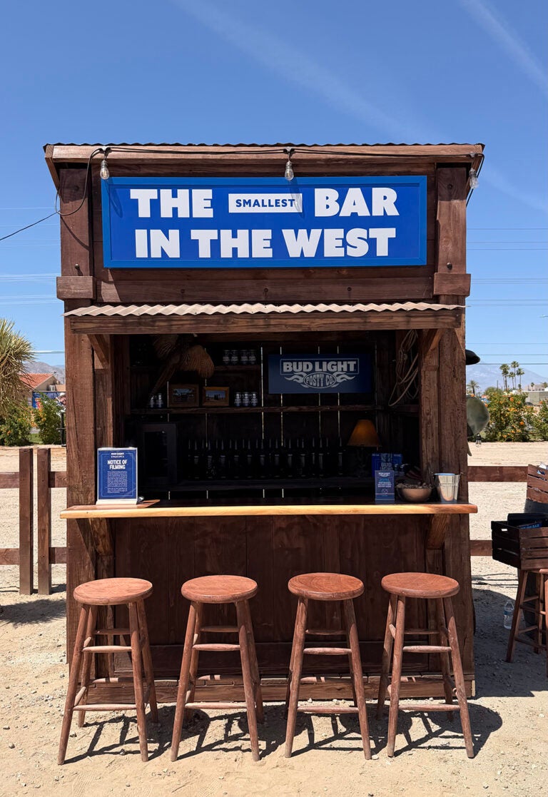 Post Malone & Bud Light - The Smallest Bar in the West_stagecoach 2026 activations