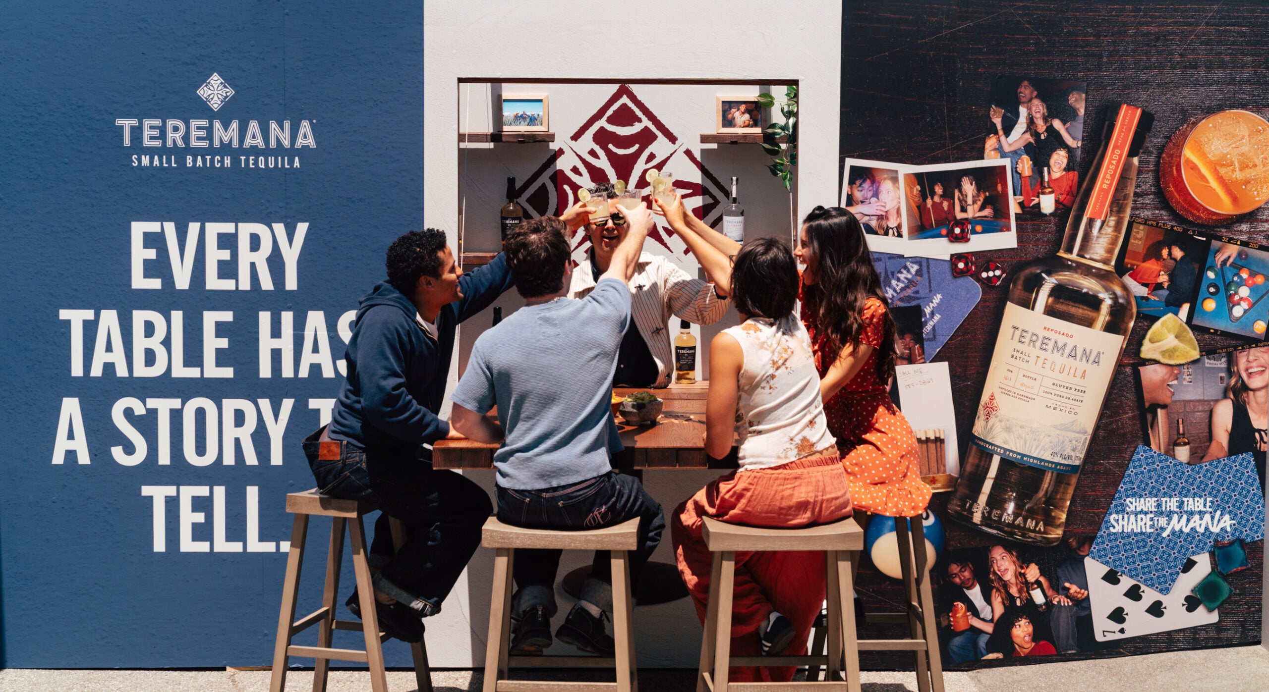 teremana share the table 2026 Billboard_full activation buildout
