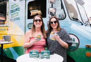 Food truck at Verde Farms' Nashville pop-up