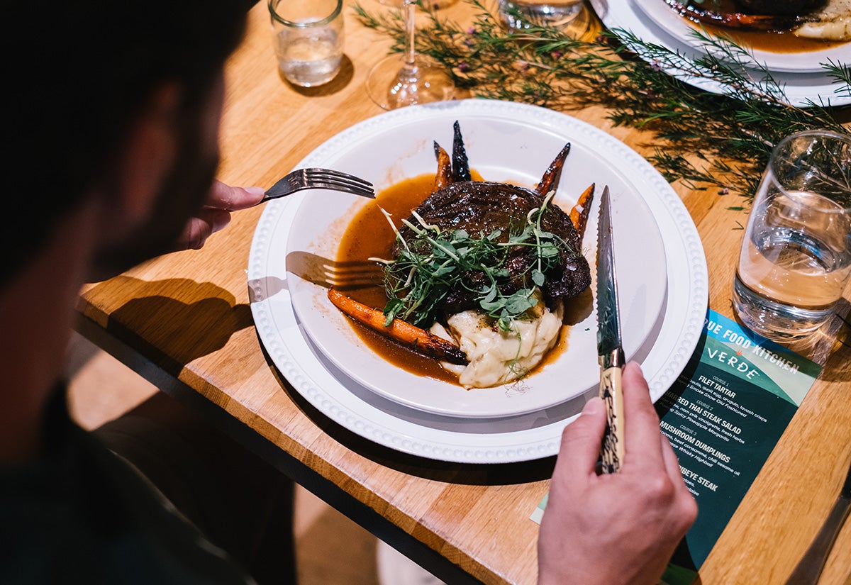 Influencer dinner at Verde Farms' Nashville pop-up