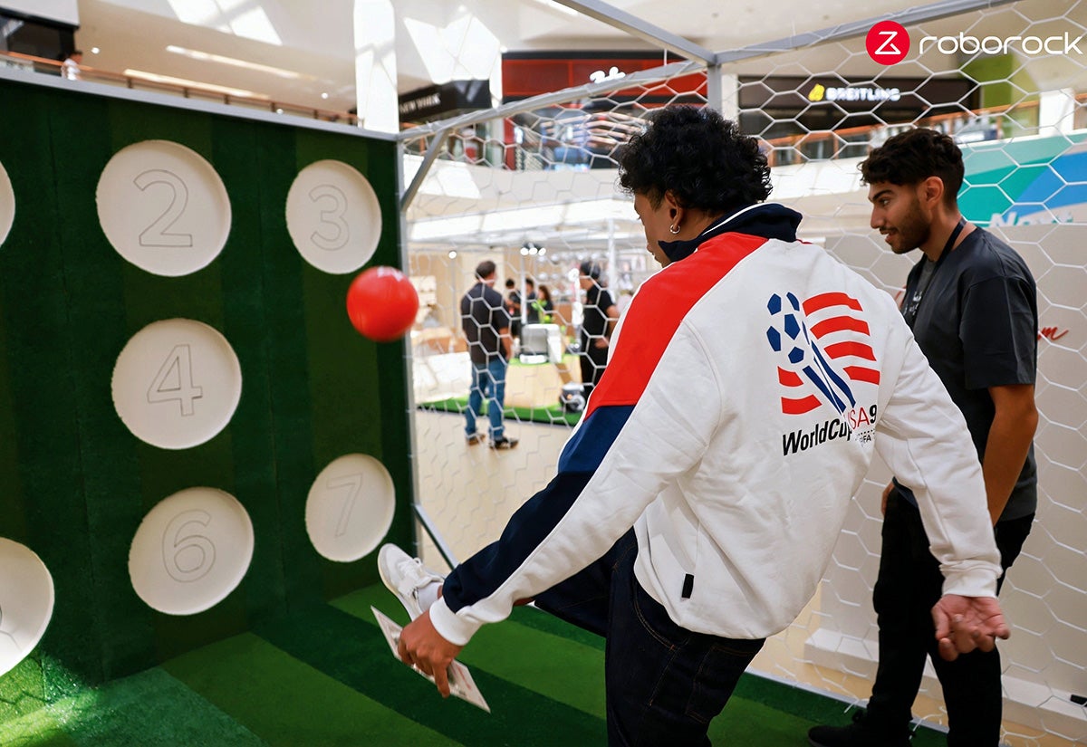 Roborock Pop-up for FIFA World Cup 2026
