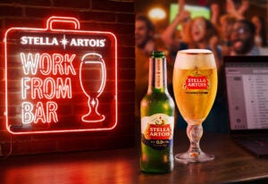 Stella Artois Work From Bar