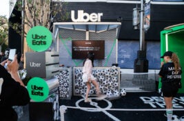 Uber's Made for Match Day activation at FIFA World Cup 2026