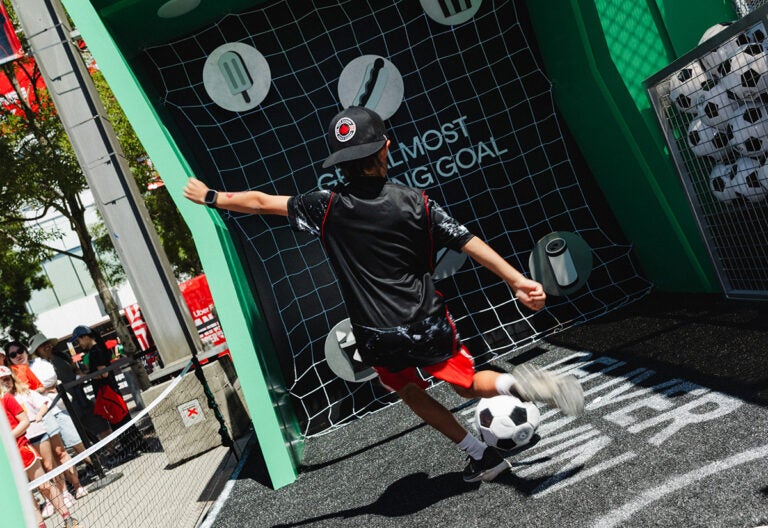 Uber “Made for Match Day” activation