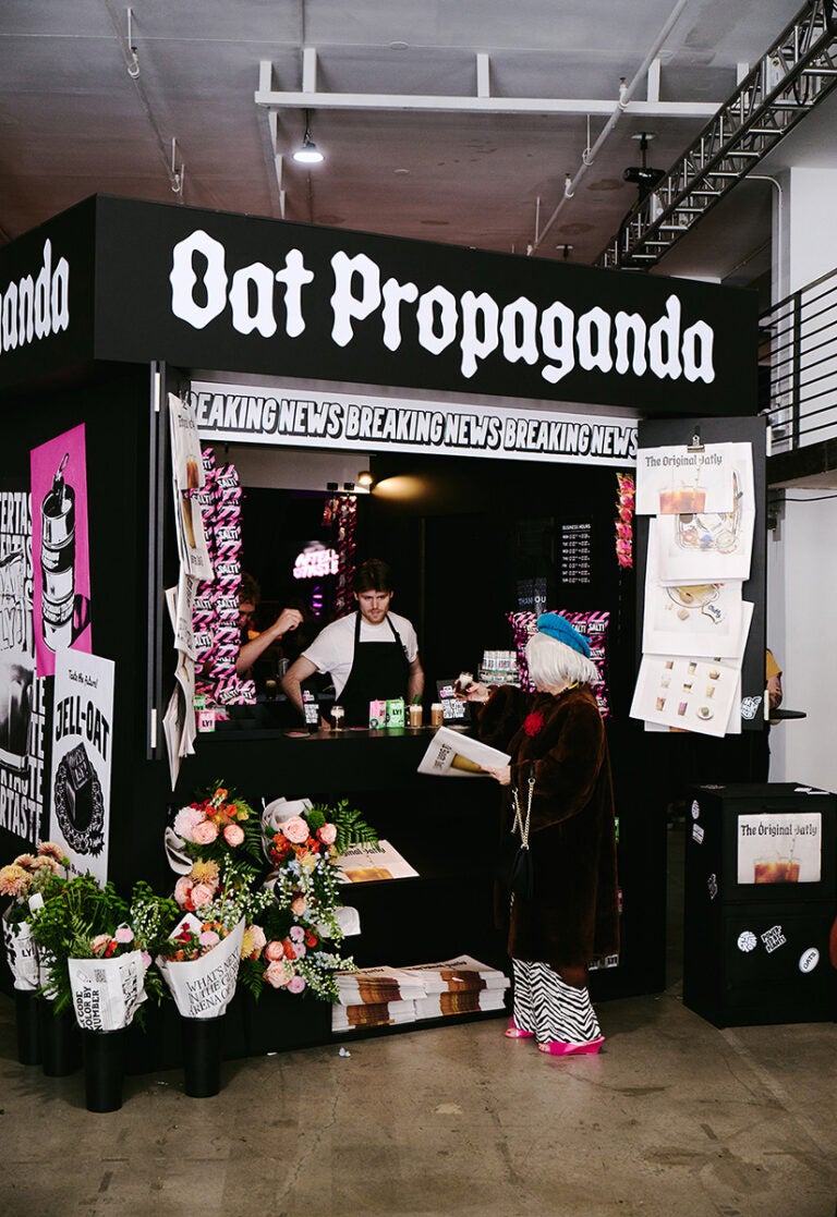 Oatly AFTERTASTE Newsstand