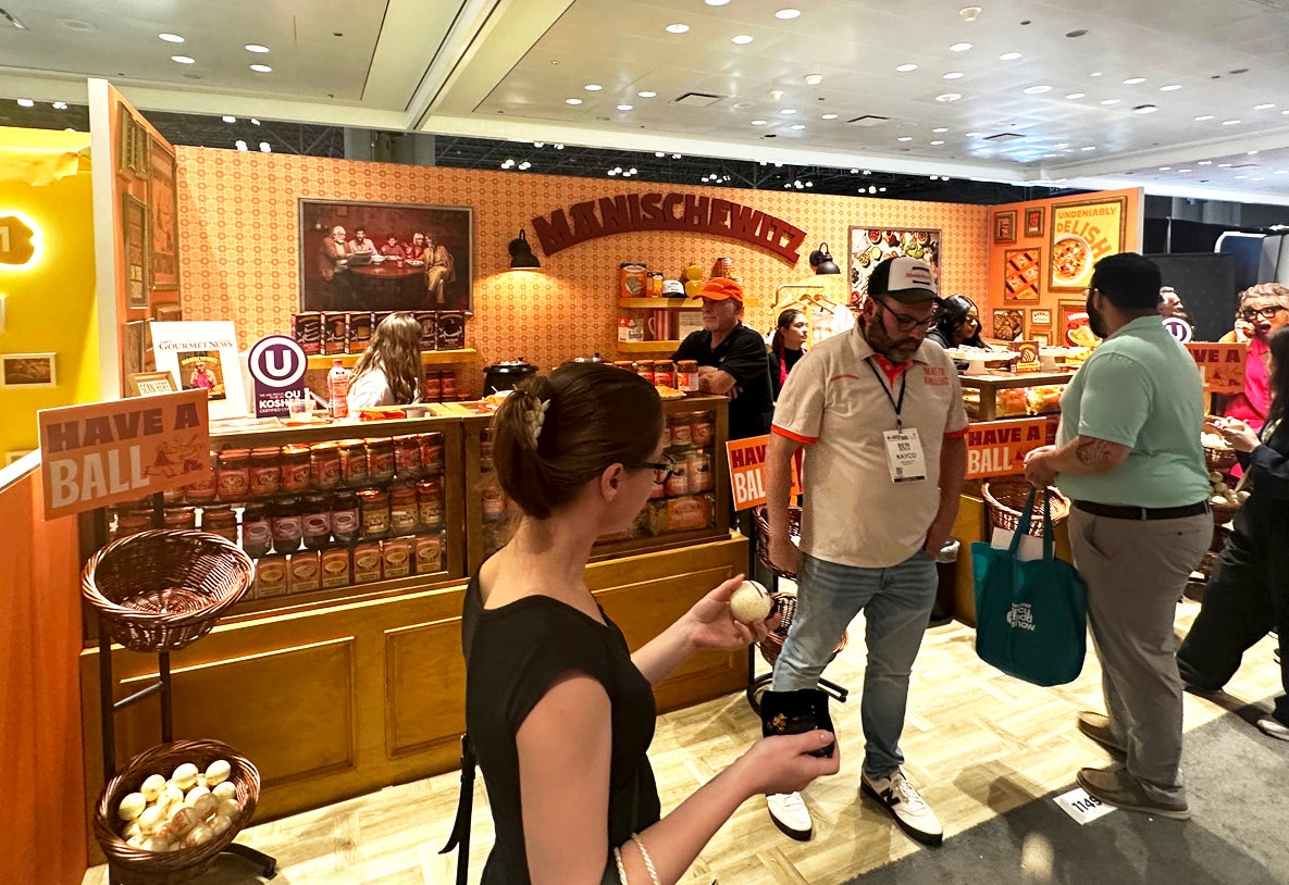 summer fancy food show 2026 _eventmarketer_manischewitz ball