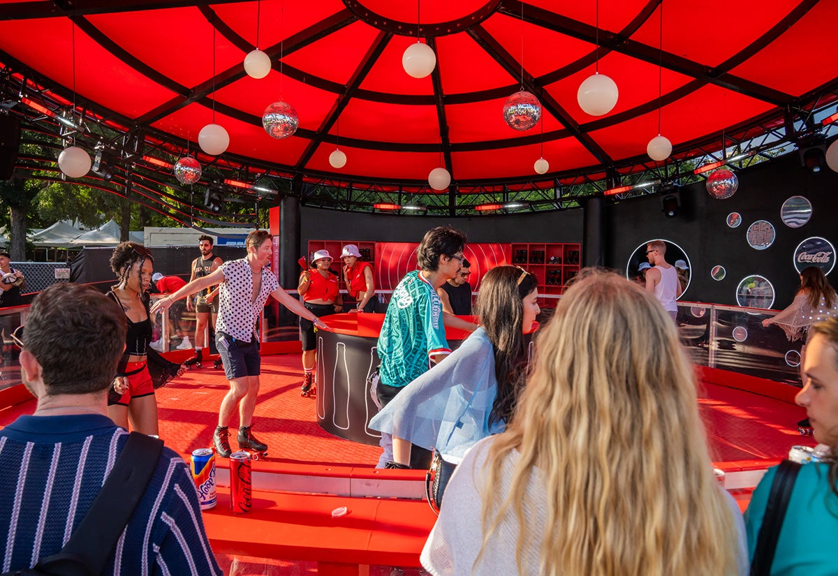 Coca-Cola Roller Rink at Lollapalooza 2026