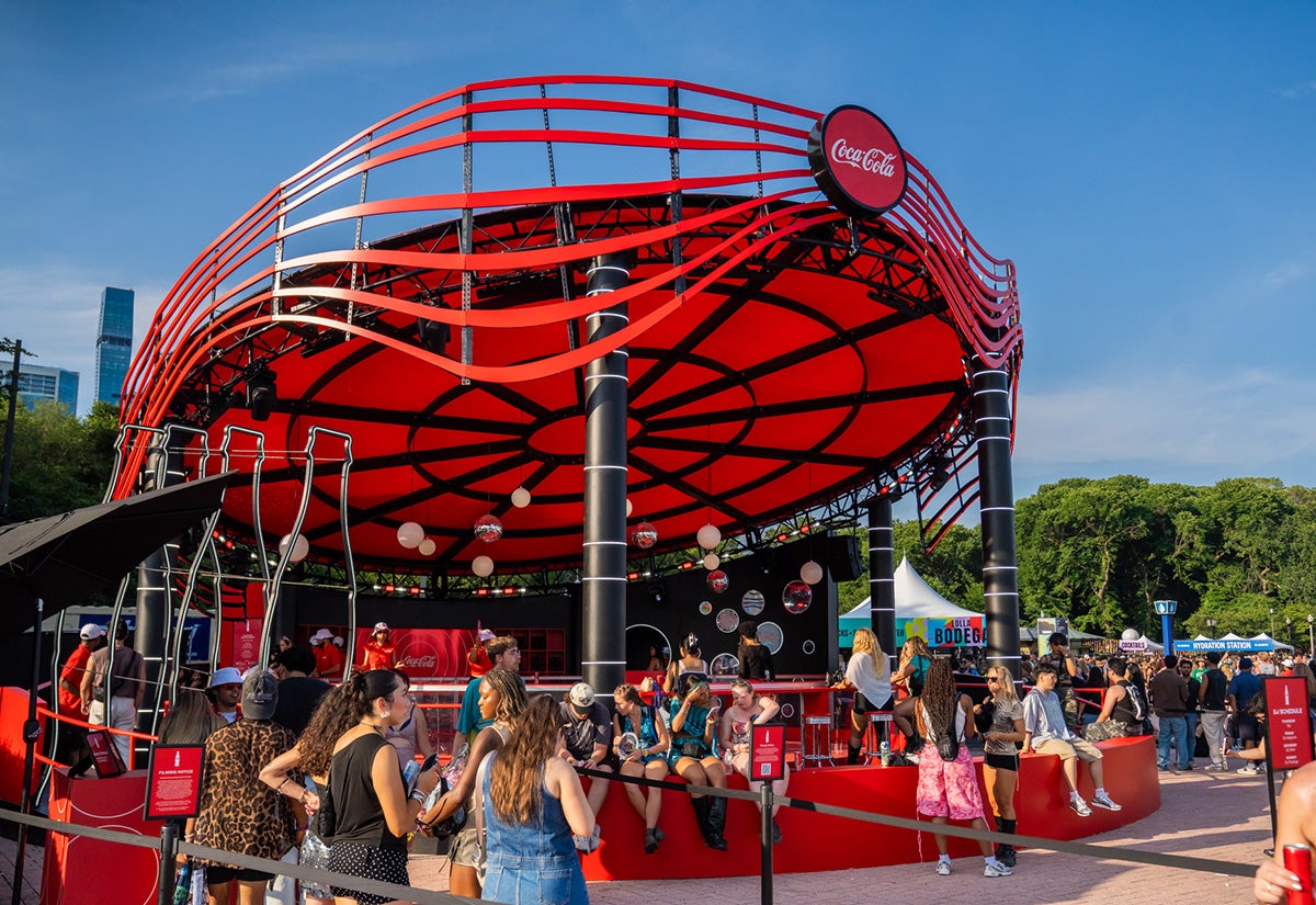 Coca-Cola Roller Rink at Lollapalooza 2026