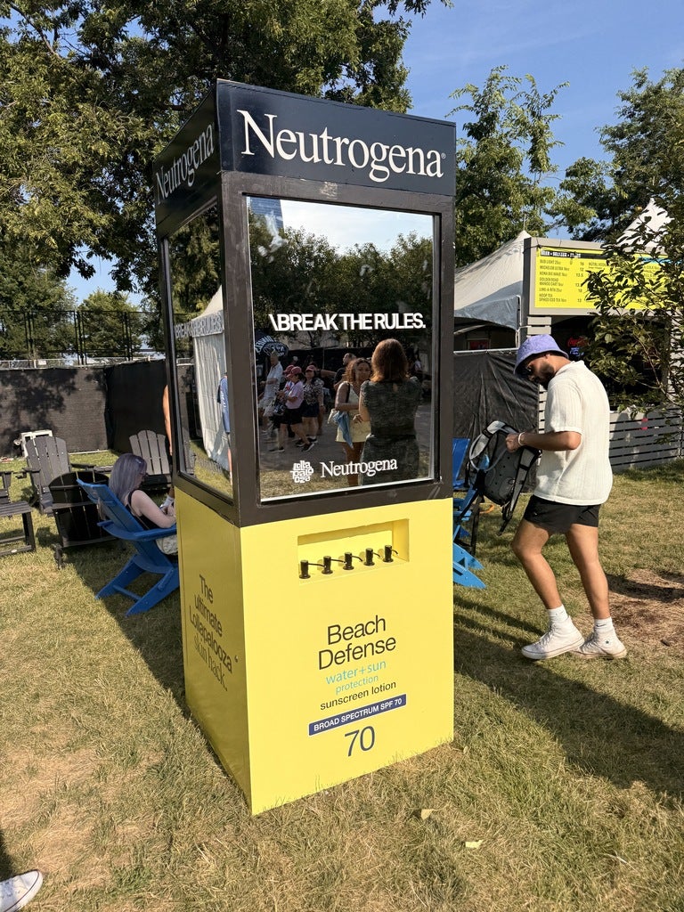 Neutrogena at Lollapalooza 2026