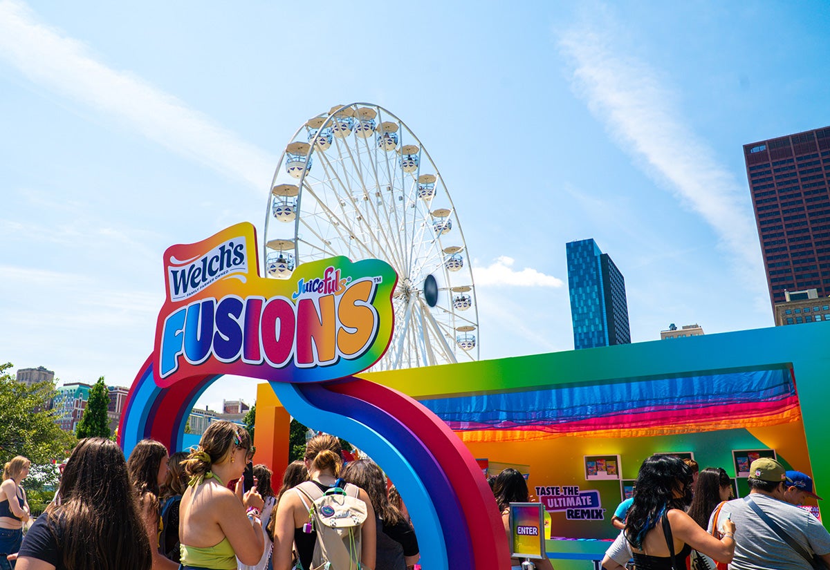 Welch's Fusions at Lollapalooza 2026